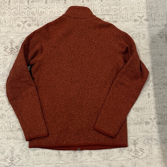 Patagonia Burnt Orange better sweater full zip - Picture 6 of 6